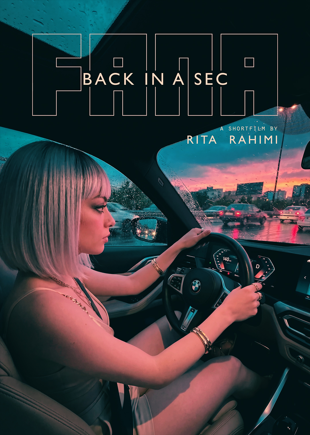 shortfilm poster, ai film, RR , Rita Rahimi , rrfana , Ramin Rahimi , ریتا رحیمی ، رامین رحیمی