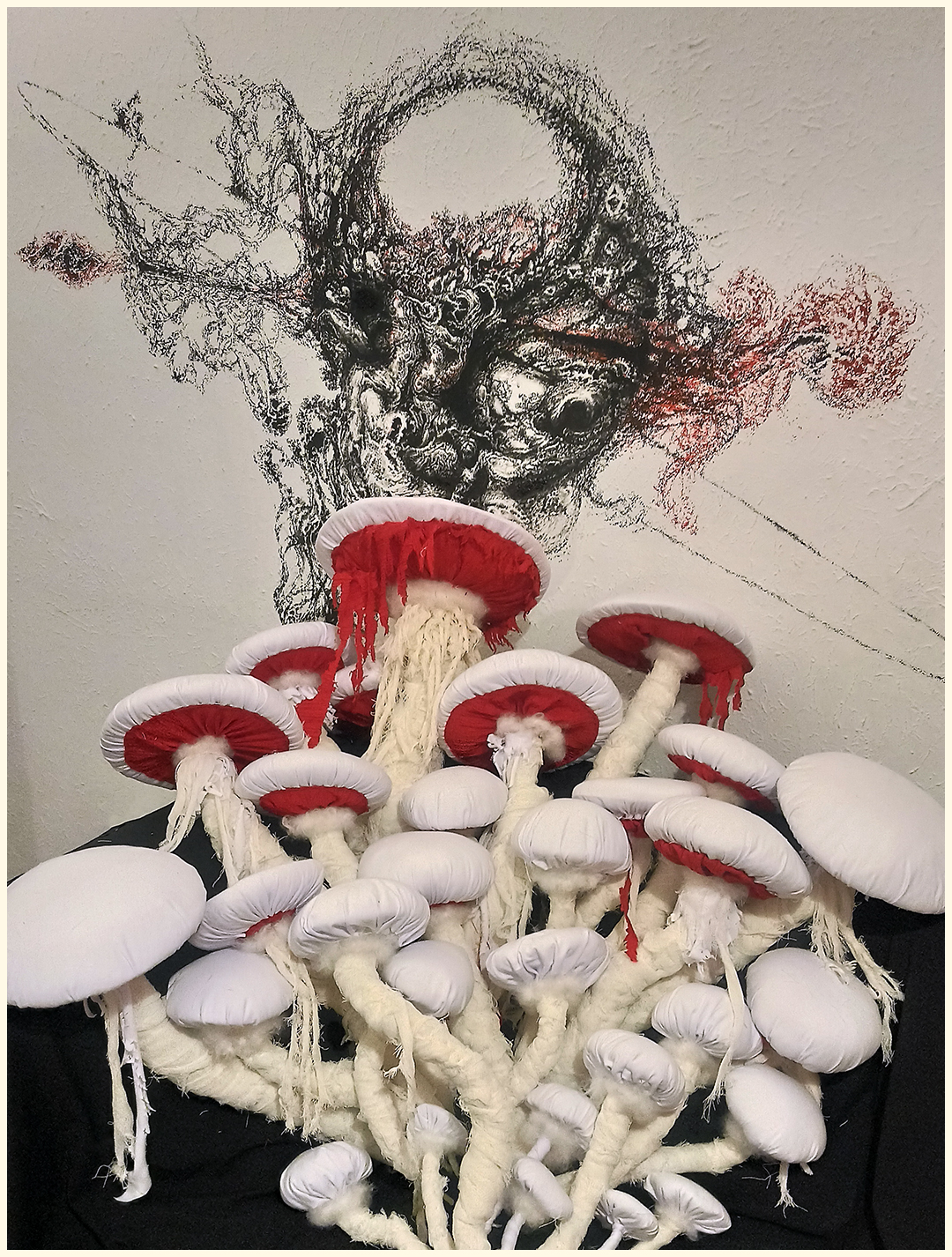 Art, wallpainting, Prop design, by Rita Rahimi, rrfana, FANA, Torfeh Ekhlasi, رامین رحیمی، ریتا رحیمی، طرفه اخلاصی