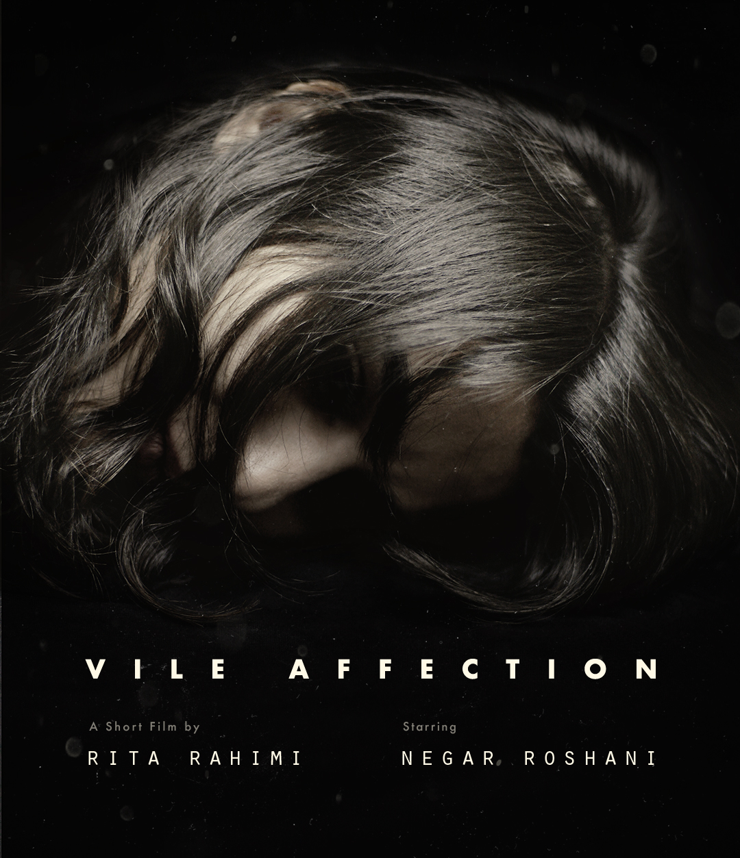 Poster art for short film Vile Affection by Rita Rahimi