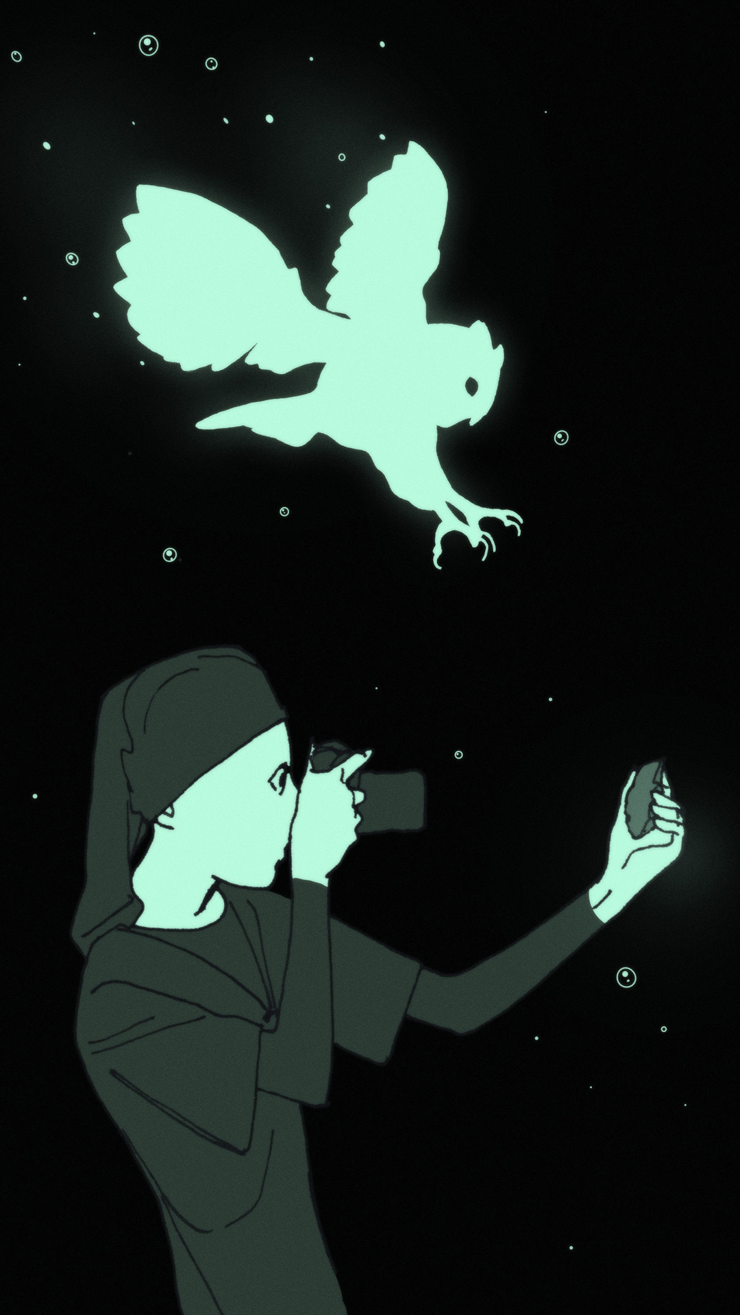 a page from FANA, original comic series, hand drawn illustration, ink on paper, 2d art, autobiography, FANA, rrfana, rr, Rita Rahimi, Ramin Rahimi,  کتاب مصور فنا ، ریتا رحیمی ، رامین رحیمی 
