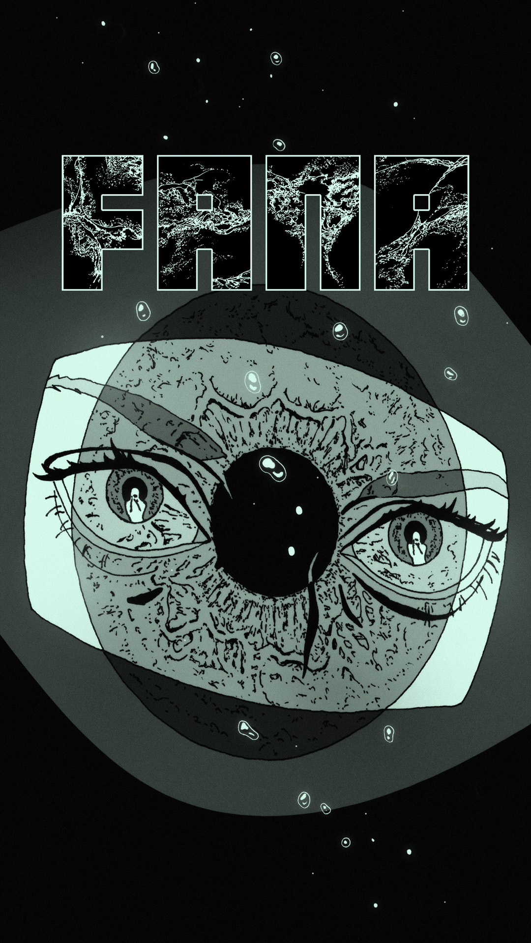 a page from FANA, original comic series, hand drawn illustration, ink on paper, 2d art, autobiography, FANA, rrfana, rr, Rita Rahimi, Ramin Rahimi,  کتاب مصور فنا ، ریتا رحیمی ، رامین رحیمی 
