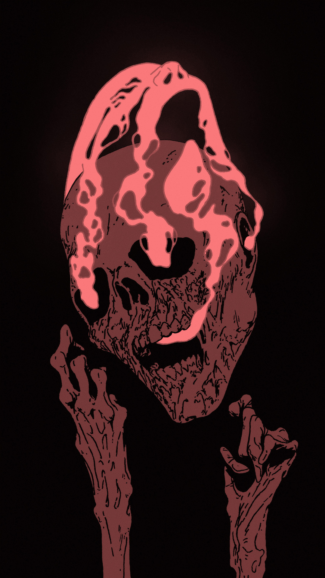 a page from FANA, original comic series, hand drawn illustration, ink on paper, 2d art, autobiography, FANA, rrfana, rr, Rita Rahimi, Ramin Rahimi,  کتاب مصور فنا ، ریتا رحیمی ، رامین رحیمی 
