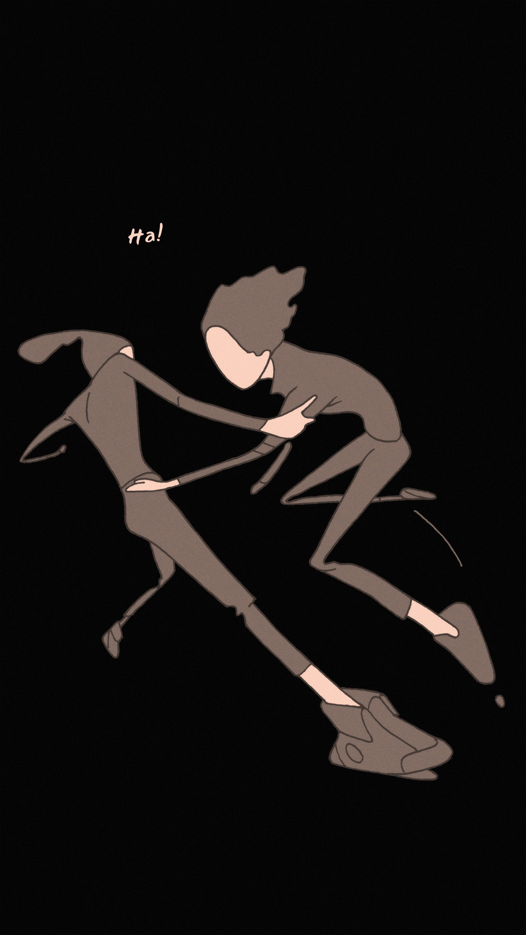 a page from FANA, original comic series, hand drawn illustration, ink on paper, 2d art, autobiography, FANA, rrfana, rr, Rita Rahimi, Ramin Rahimi,  کتاب مصور فنا ، ریتا رحیمی ، رامین رحیمی 
