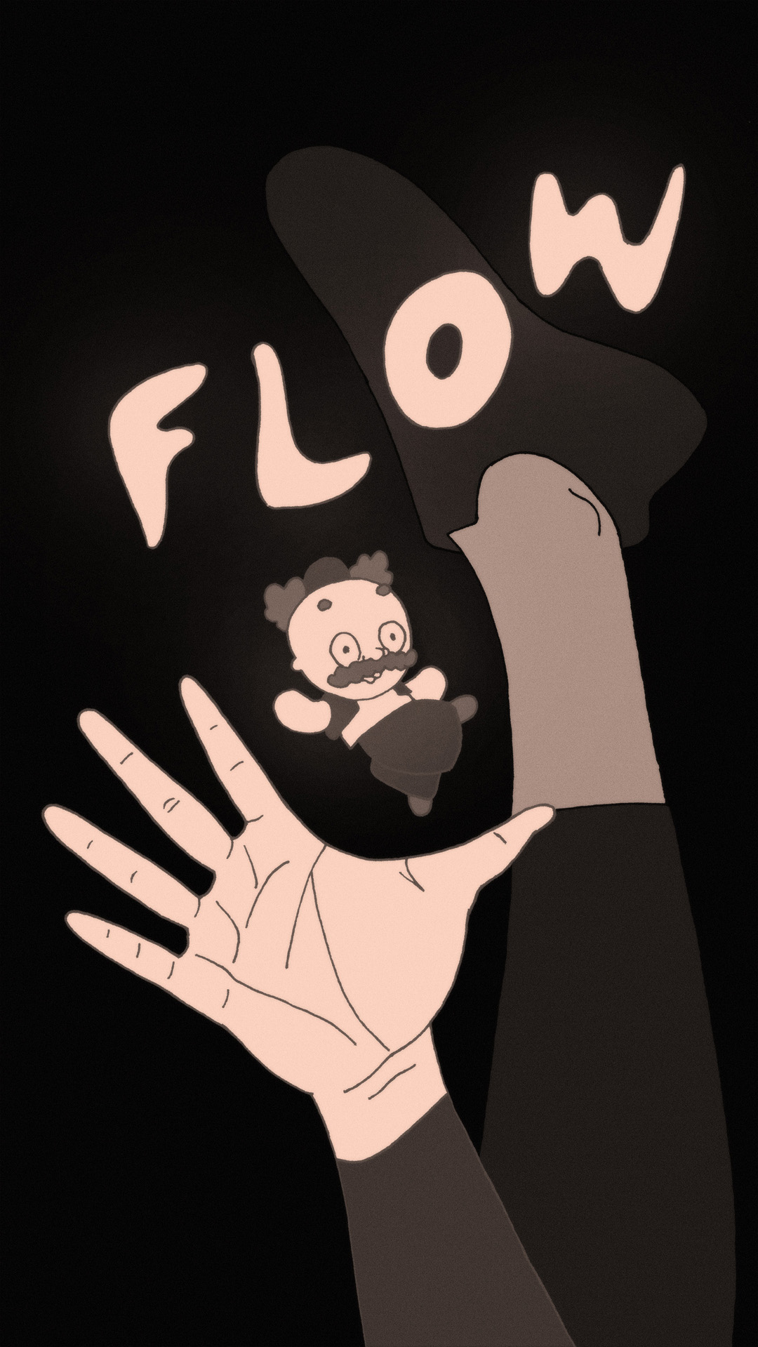 a page from FANA, original comic series, hand drawn illustration, ink on paper, 2d art, autobiography, FANA, rrfana, rr, Rita Rahimi, Ramin Rahimi,  کتاب مصور فنا ، ریتا رحیمی ، رامین رحیمی 
