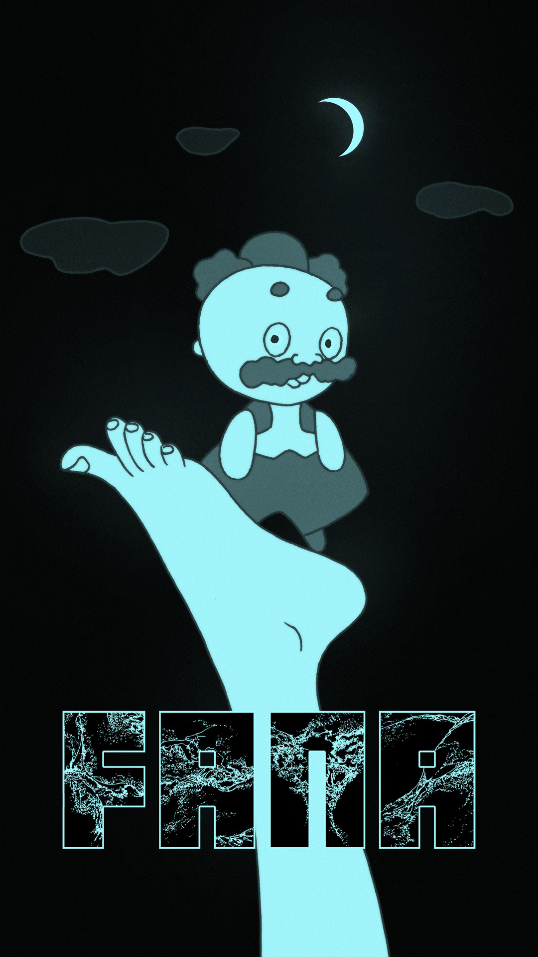 a page from FANA, original comic series, hand drawn illustration, ink on paper, 2d art, autobiography, FANA, rrfana, rr, Rita Rahimi, Ramin Rahimi,  کتاب مصور فنا ، ریتا رحیمی ، رامین رحیمی 
